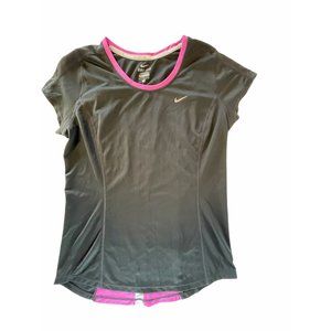 Nike Running | Dri-Fit Running Top | Black Pink